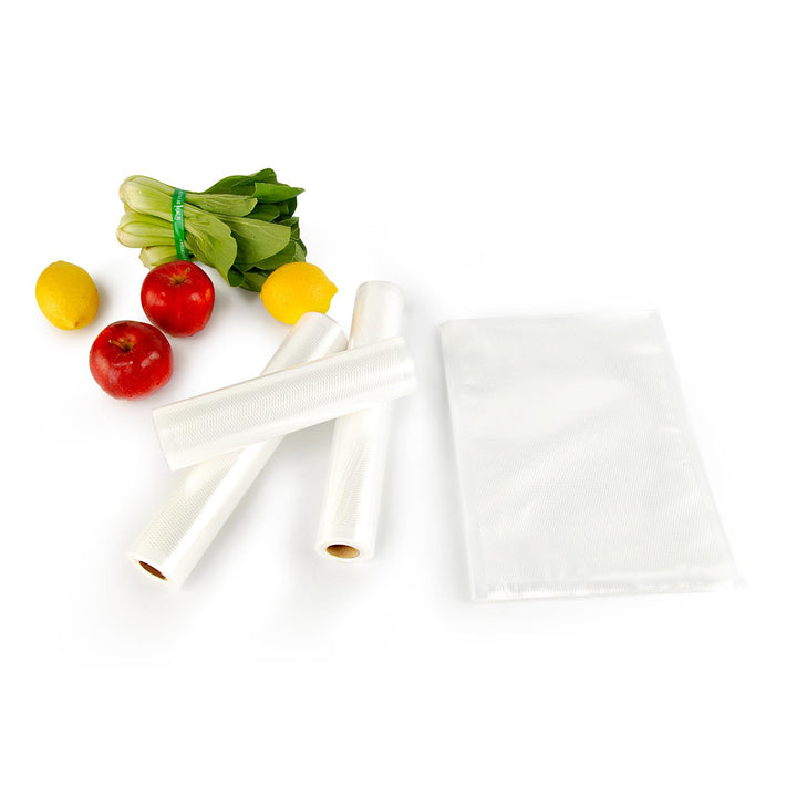 Universeller Satz Camry-Folie für Vakuumierer (2 Rollen 28x300cm + 3 Rollen 20x300cm)