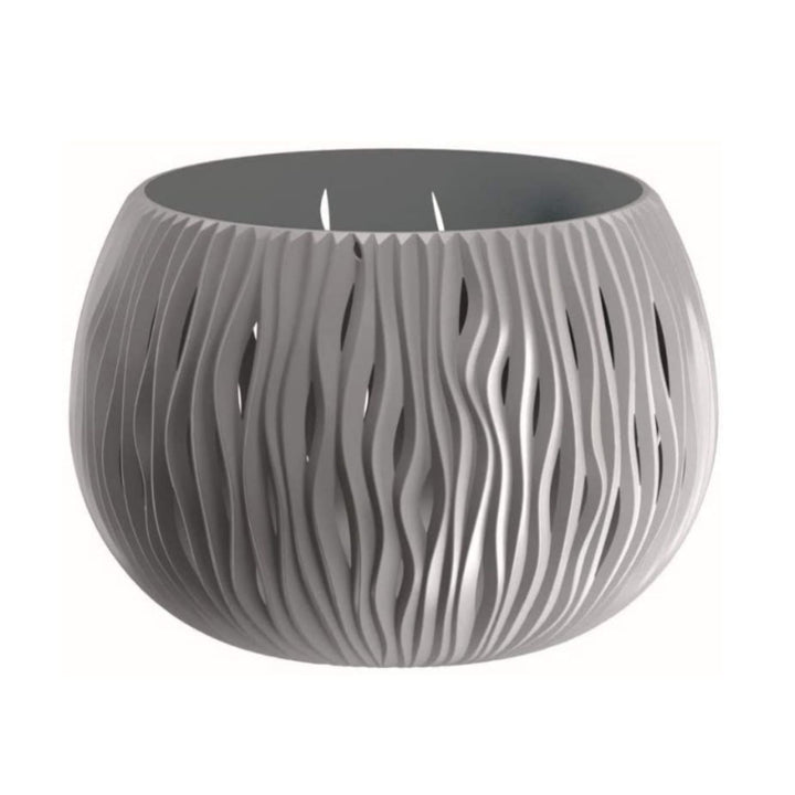 Pflanztopf mit Einsatz Prosperplast Sandy Bowl DSK240 grau