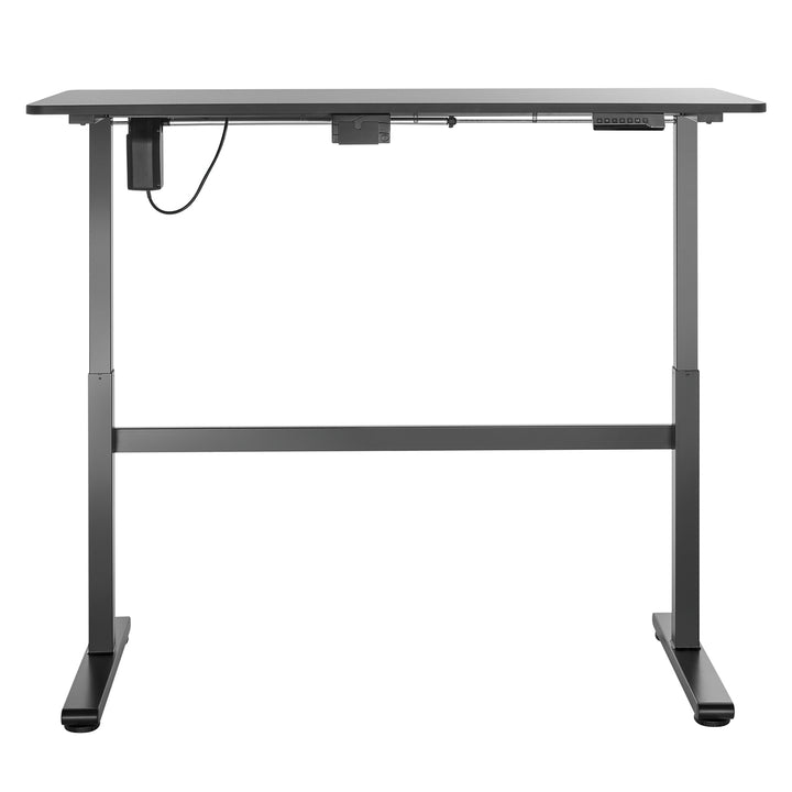 Sitz-Steh-Schreibtisch Elektrisch Höhenverstellbarer Schreibtisch 140x60cm max. 118cm Ergonomischer Tisch Belastbar bis 50kg