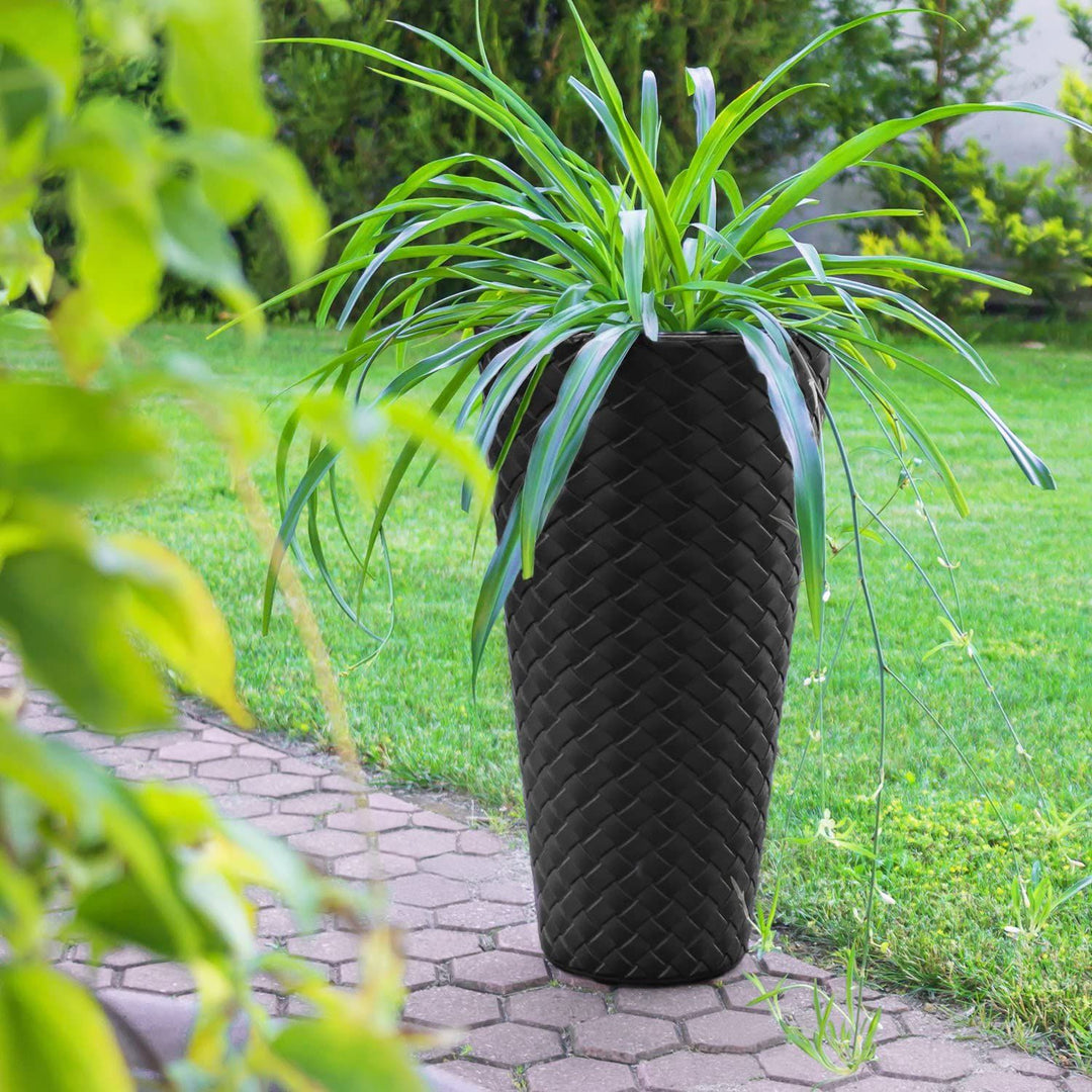 Hoher Blumentopf mit Einsatz 40x78 cm Matuba Slim DPMT400-S433