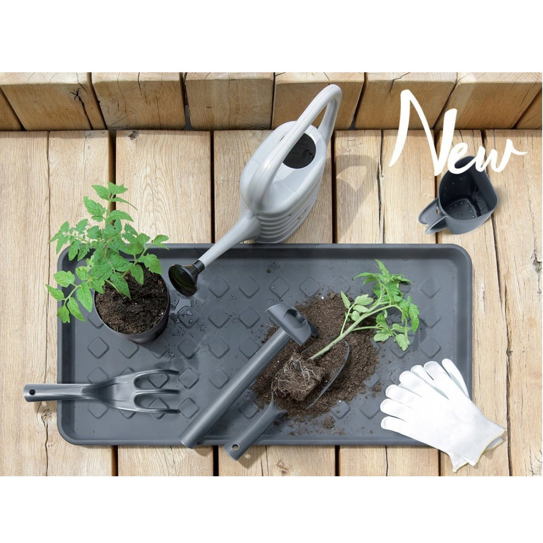 Prosperplast Set mit 6 Handwerkzeugen in Anthrazit