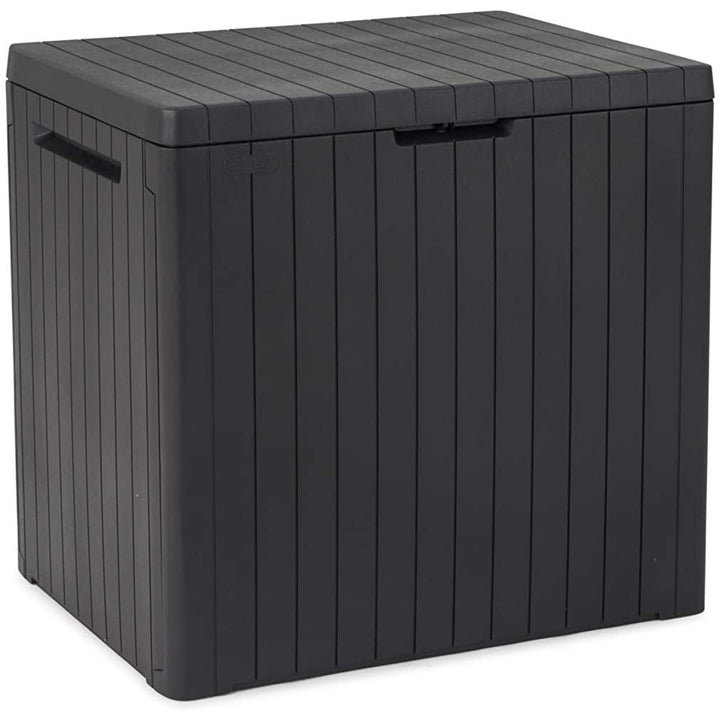Keter Gartenbox City Storage Box 113L  beständig gegen niedrige Temperaturen und UV-Strahlung