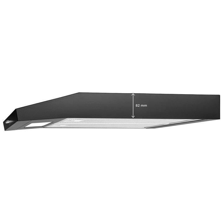 Concept 50cm OPP1250BC Schwarz Dunstabzugshaube LED Beleuchtung