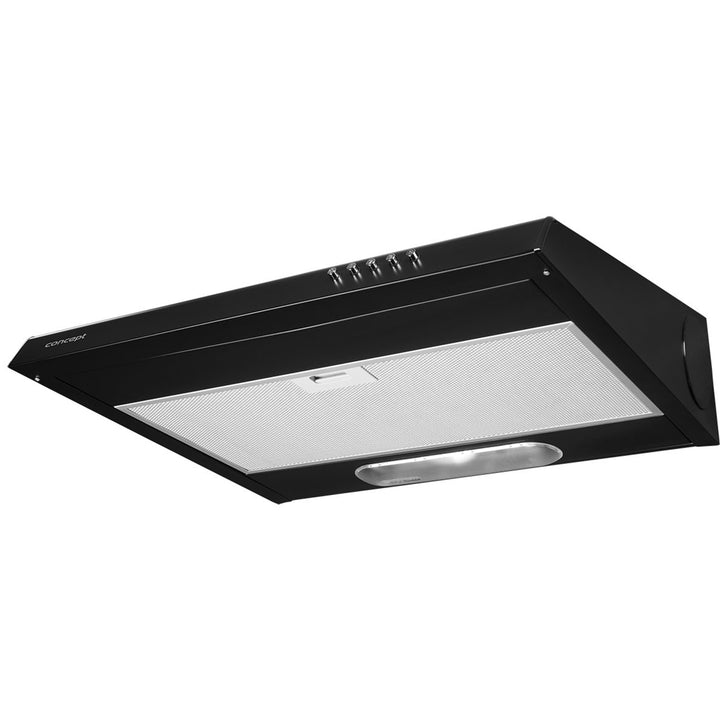 Concept 50cm OPP2060bc Schwarz Dunstabzugshaube LED Beleuchtung