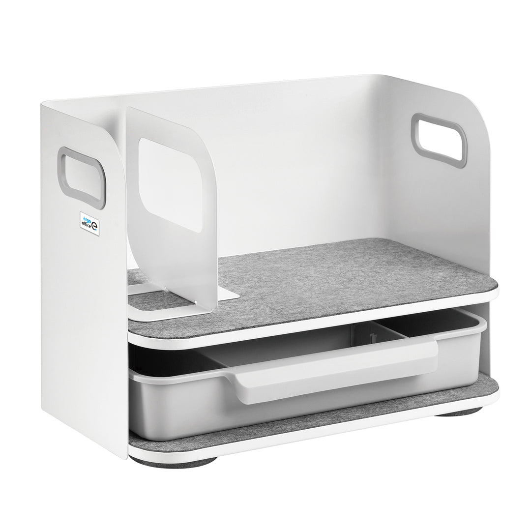Schreibtisch-Organizer mit Schublade und Buchstütze Organizer für Büro – Euroelectronics DE