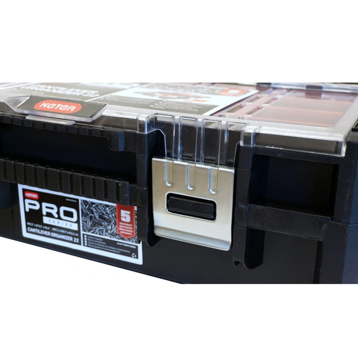 Werkzeugkiste Keter Organizer Sortimentkasten Box Pro Serie Cantilever 22