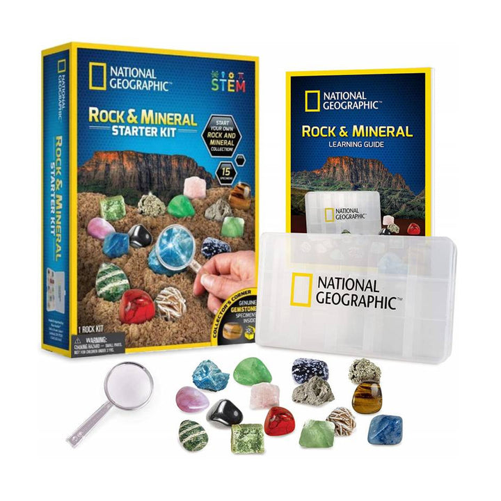 National Geographic - Stein- und Mineralien-Starterkit