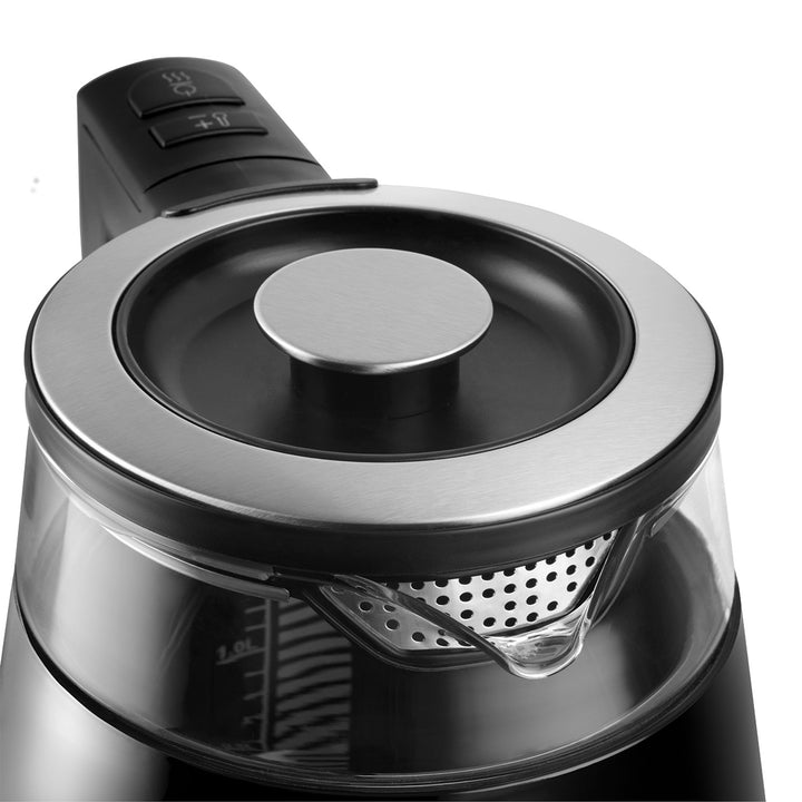 CONCEPT RK4170 Wasserkocher Digitalanzeige 5 Temperatureinstellung Schwenkbar Warmhaltefunktion 360 ° 1,7 L