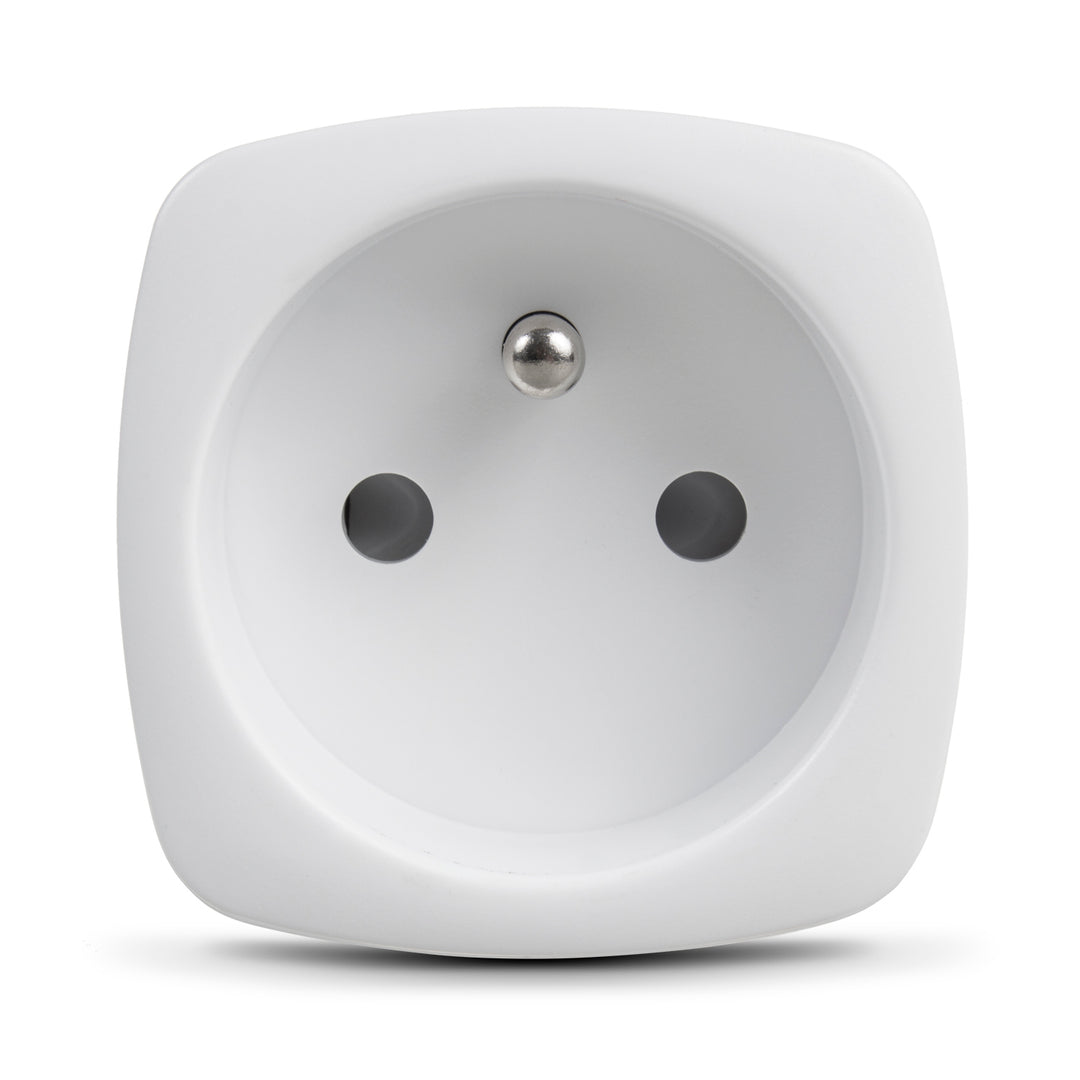 GreenBlue WiFi ferngesteuerte Steckdose, Android/iOS/Alexa/Google Home, Stromverbrauch, Timer, max. Energie, Zeitschaltuhr, max 3680W, Typ E, GB720 E