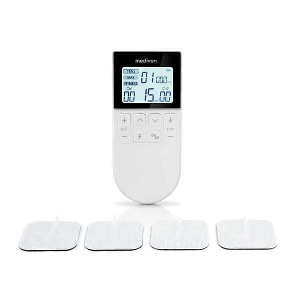 Medivon Professioneller Muskelelektrostimulator Stimulierendes Abs Training LCD Display Schmerzlinderung