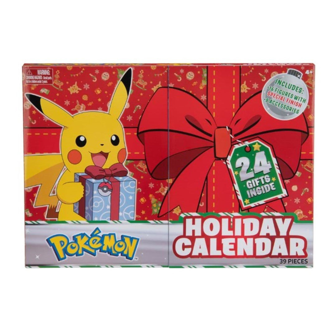 Pokemon Adventskalender 2021 24 Geschenke mit Pikachu zu Weihnachten