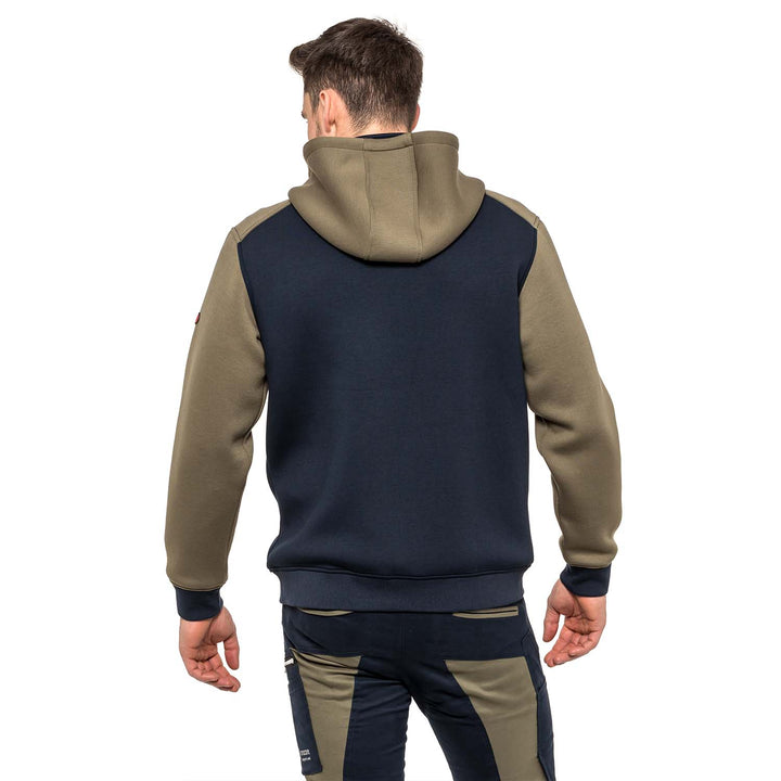 Schaumstoff-Arbeitsjacke HELBOS AVACORE, marineblau/oliv, Größe: XXXL, 3XL