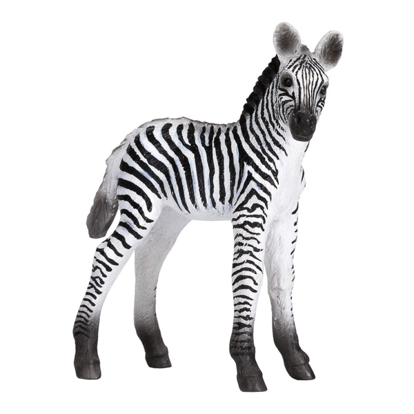Animal Planet Tierfifur Spielfigur - Zebra Fohlen Figur, Animal Planet, 6,2 cm x 2,5 cm x 7 cm - detailgetreu u. handbemalt - qualitativ u. Sicher