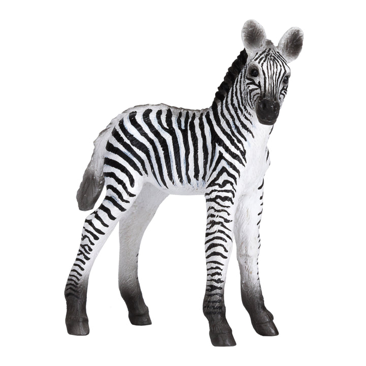 Animal Planet Tierfifur Spielfigur - Zebra Fohlen Figur, Animal Planet, 6,2 cm x 2,5 cm x 7 cm - detailgetreu u. handbemalt - qualitativ u. Sicher
