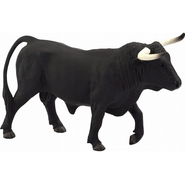 Animal Planet Tierfifur Spielfigur - Spanischer Stier Figur – 13,5 cm x 5,5 cm x 8 cm- detailgetreu u. handbemalt - qualitativ u. Sicher