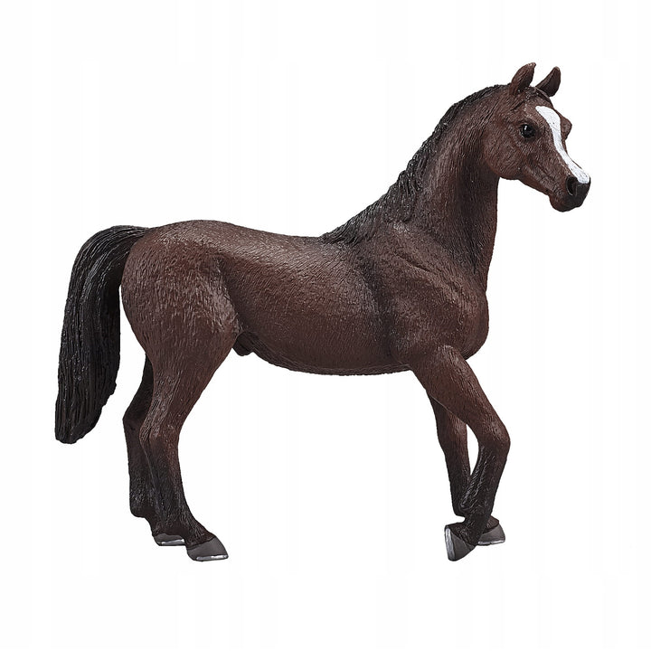 Animal Planet Tierfifur Spielfigur -Araber Hengst Figur – 12,5 cm x 12 cm x 5 cm - detailgetreu u. handbemalt - qualitativ u. Sicher