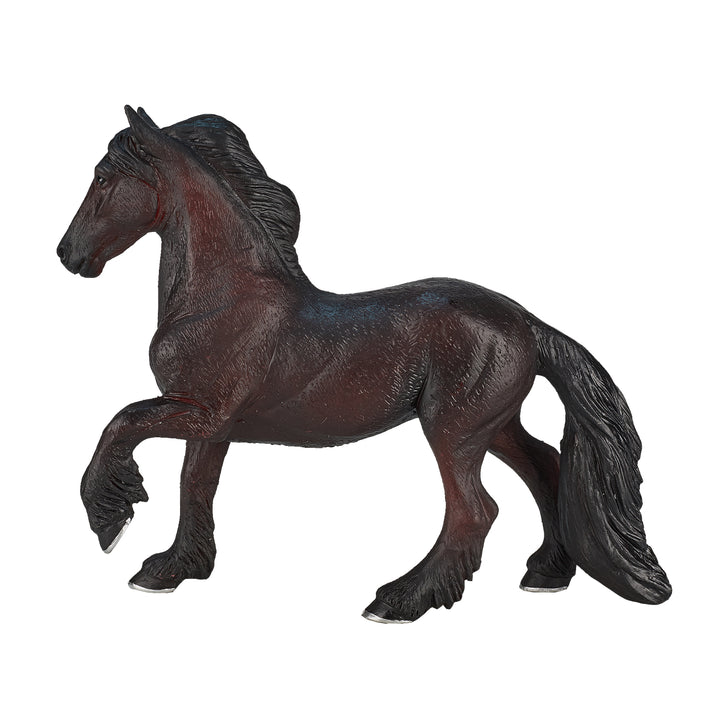 Animal Planet Tierfifur Spielfigur - Friesische Stute - 14,5 cm x 11 cm x 5 cm - detailgetreu u. handbemalt - qualitativ u. sicher