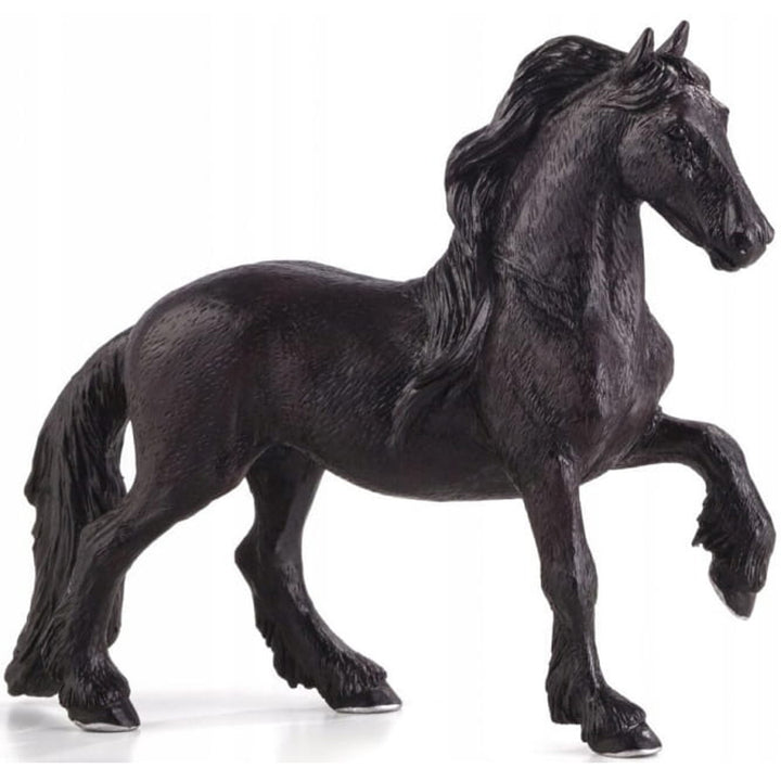 Animal Planet Tierfifur Spielfigur - Friesische Stute - 14,5 cm x 11 cm x 5 cm - detailgetreu u. handbemalt - qualitativ u. sicher