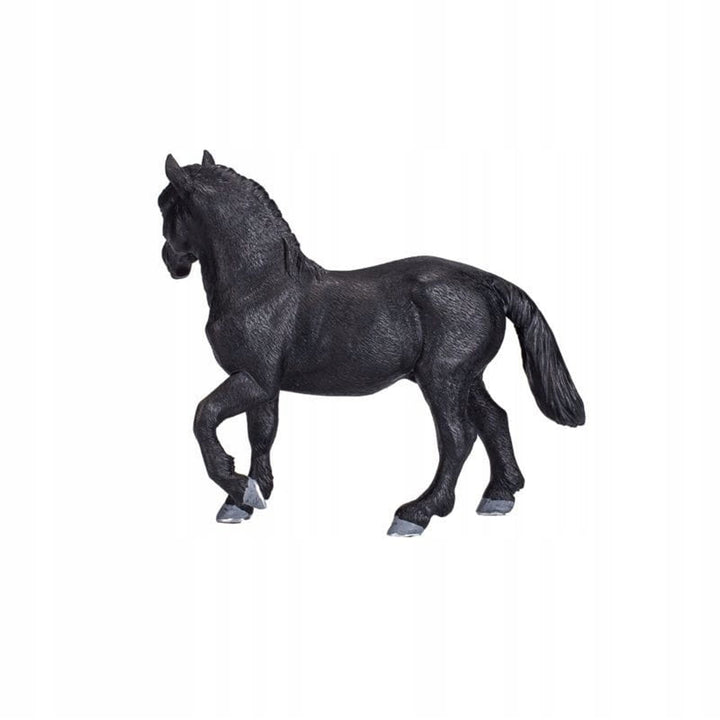 Animal Planet Tierfifur Spielfigur -  Percheron Pferd  Figur –  12,3 cm x 4,2 cm x 10,8 cm - detailgetreu u. handbemalt - qualitativ u. Sicher