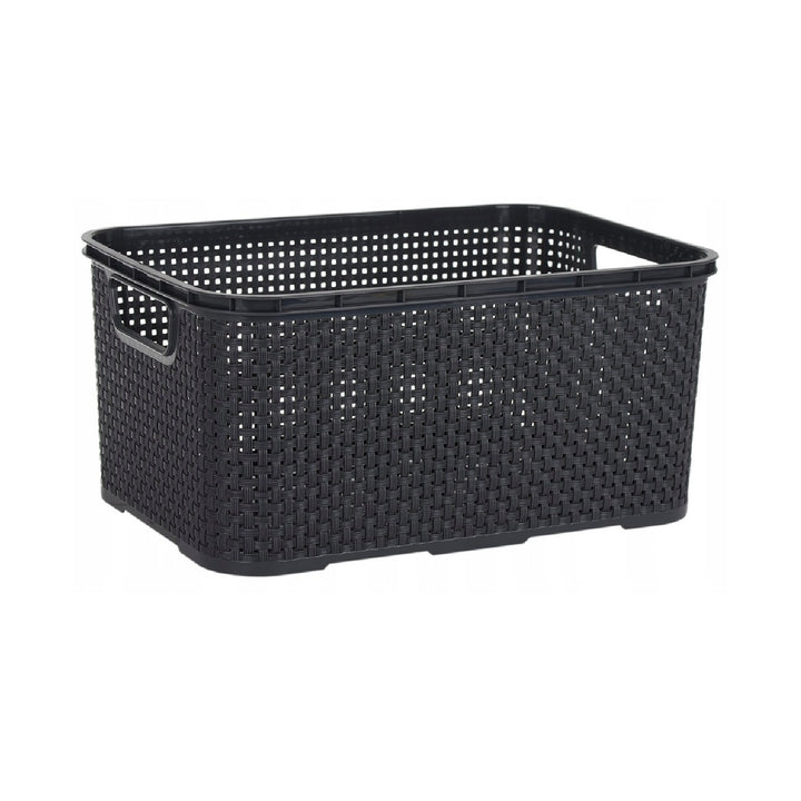 BranQ 1743 Aufbewahrungsbehälter Box Korb 10L Rattan Design