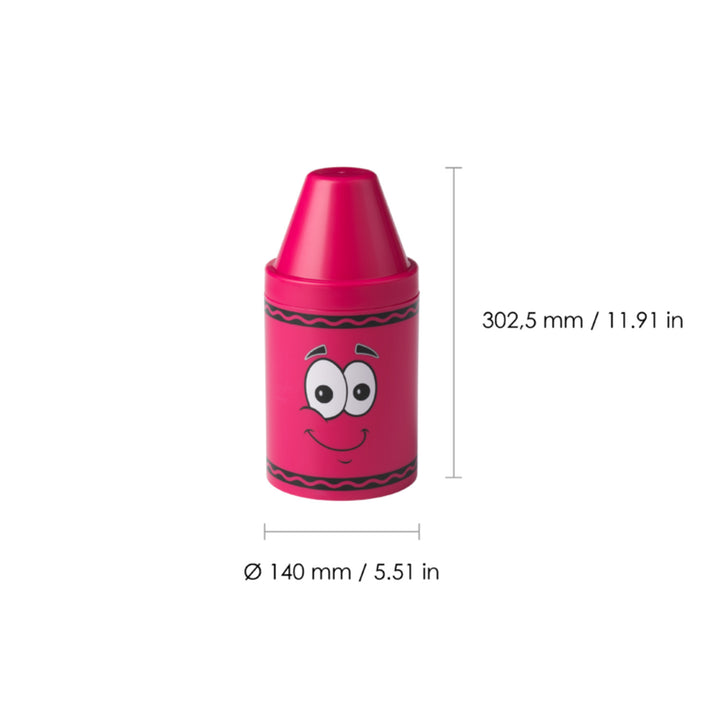 Crayola 74050805 Crayola Tip Aufbewahrungsbehälter Crayon Pencil Pen Kinderzimmer Spielzeug Organisieren - Rosa