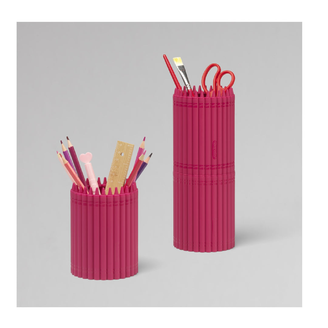 Crayola 74040805 Crayola Pencil Cup Desk Organizer Pen Storage Crayon - Rosa