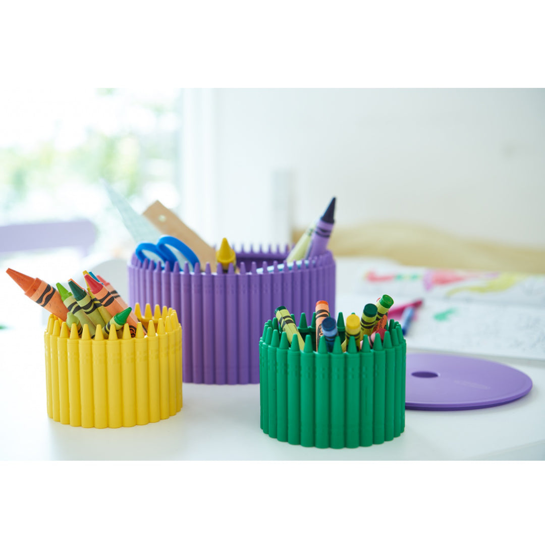 Crayola 74070801 Crayola Desk Organizing Set 4 PCS Crayon Bleistift Stift Cups Runde Veranstalter Lagerung