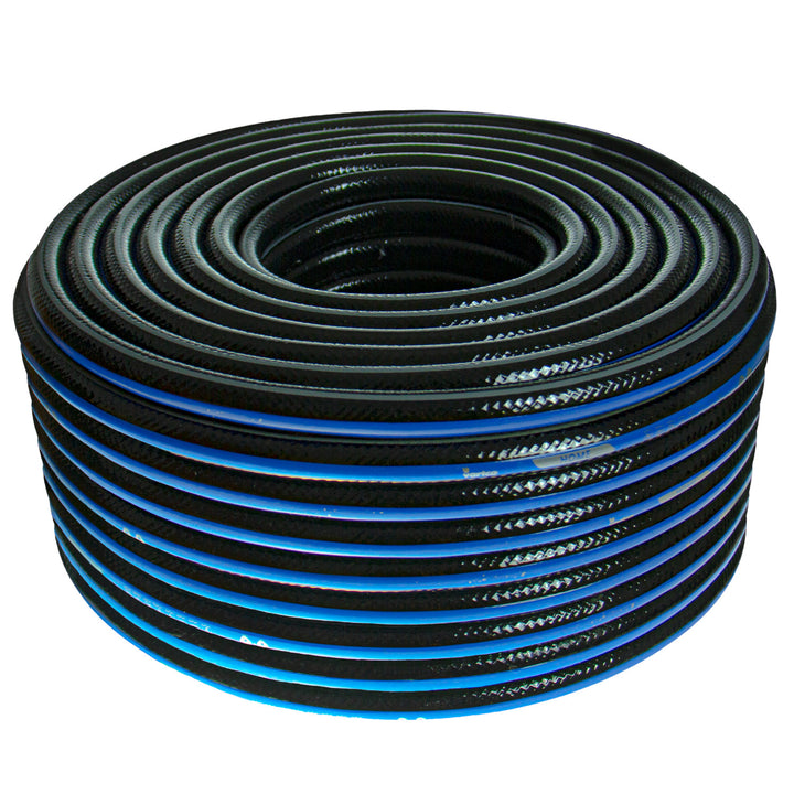 4-lagiger Wasserschlauch Gartenschlauch Schlauch Gartenbewässerung Flexibel Flexischlauch Polyester-Kreuzgeflecht UV-beständig 25 Bar   1/2" 20m