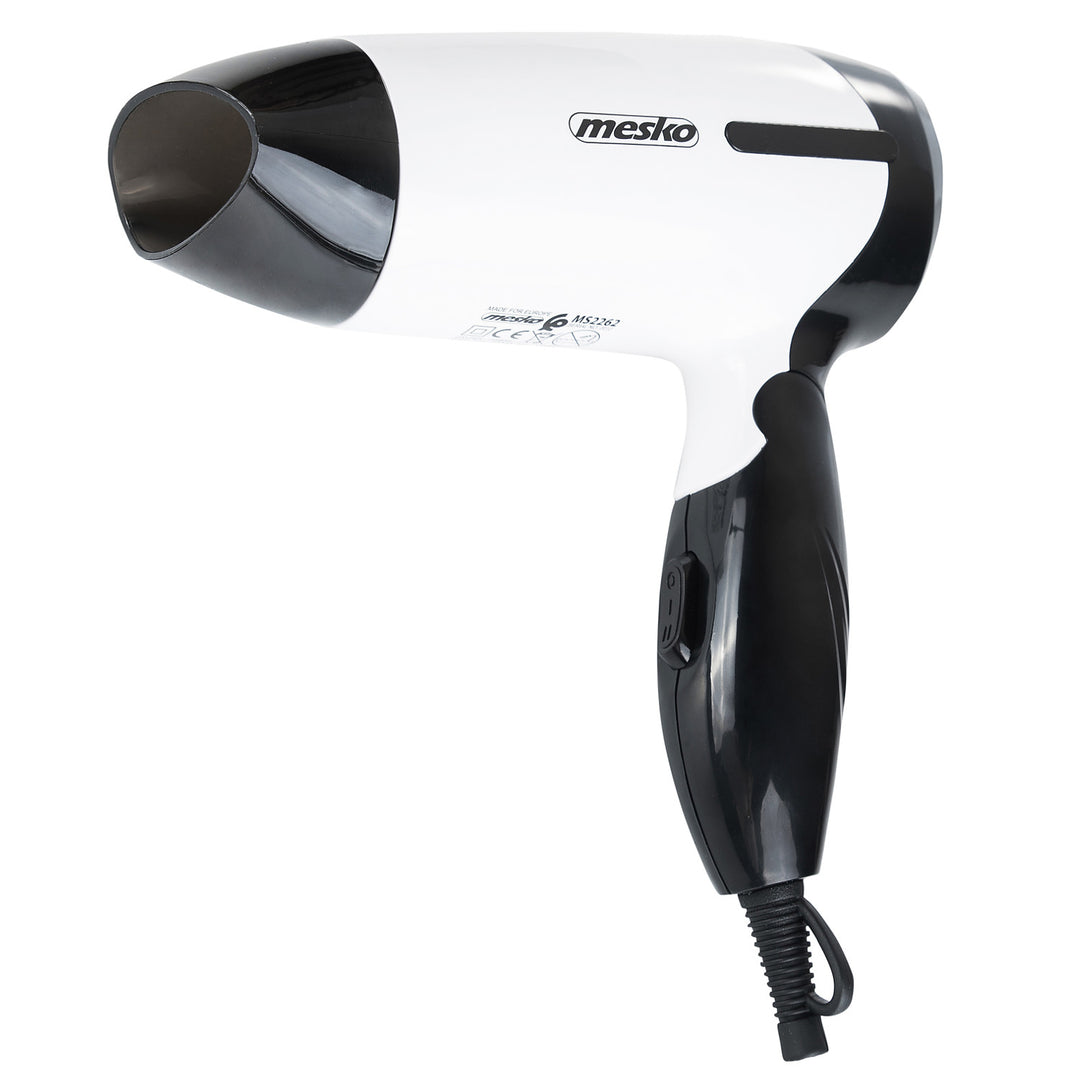 Mesko MS 2262 Haarrockner Reisetrockner mit Klappgriff 1000W