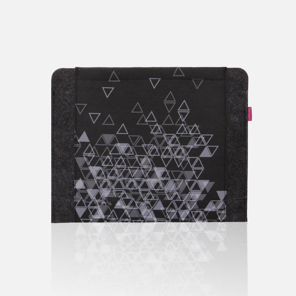 Laptop Sleeve Tasche für Notebook Notebookhülle Notebooktasche Filzhülle Filztasche  15" Triangle