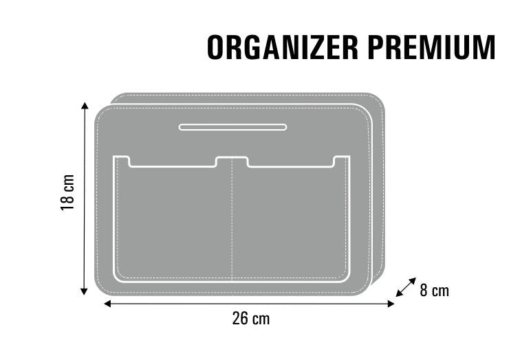 Premium Taschenorganizer Handtaschenordner Handtaschen Organizer Tasche Organizer Filz (Kuss)