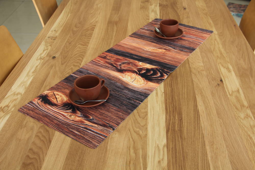 Tischläufer Tischband Tischdecke aus Filz mit Muster Tisch-Deko Pflege – Euroelectronics DE