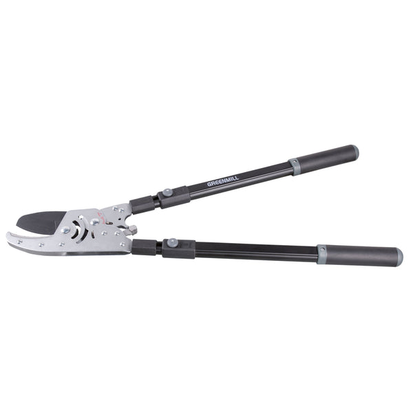 Amboss-Astschere Teleskopschere für Äste Baumschere einstellbare Länge von 71 cm bis 106 cm SK-5-Stahl Antihaftbeschichtung