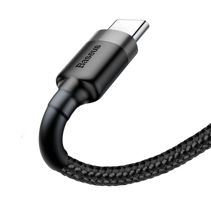 USB A Stecker - USB-C Stecker 1m CATKLF-BG1 schwarz Baseus Kabel
