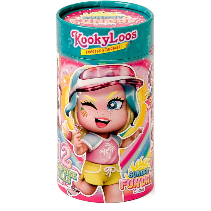 Überraschung Mini-Puppe Kookyloos Serie 2 Mix Sunday Funday