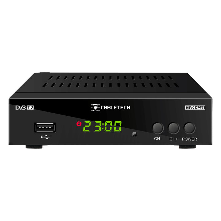 DVB-T2/C HEVC H.265 Digitaler Terrestrischer TV-Decoder DVB-T2 mit Fernbedienung FullHD HDMI USB 2.0 EPG PVR Timeshift
