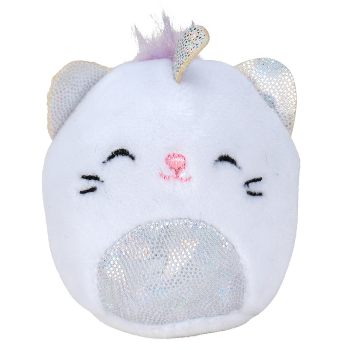 Set von 4 Squishville Caticorn Squad - Mini Squishmallows - Maskottchen Plüschbär