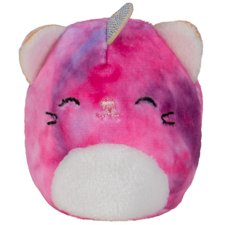 Set von 4 Squishville Caticorn Squad - Mini Squishmallows - Maskottchen Plüschbär