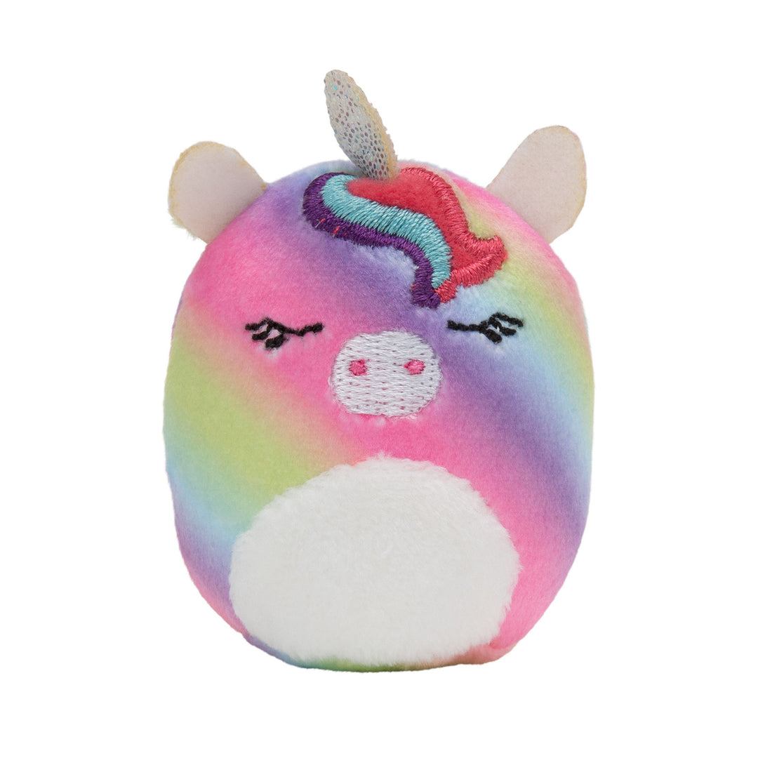 Set von 6 Squishville Rainbow Dream Squad Maskottchen Teddybär