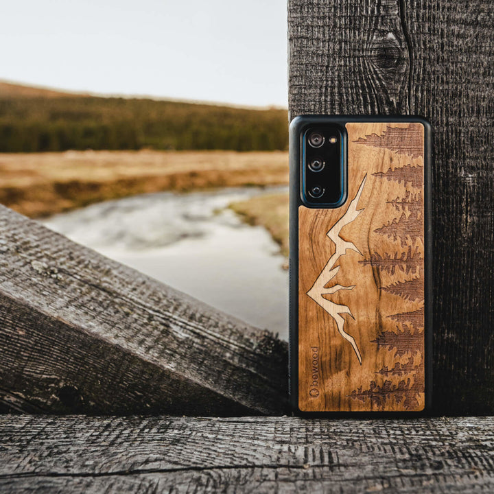 HOLZETUI IPHONE 13 PRO TOP IMBUIA HOHE QUALITÄT