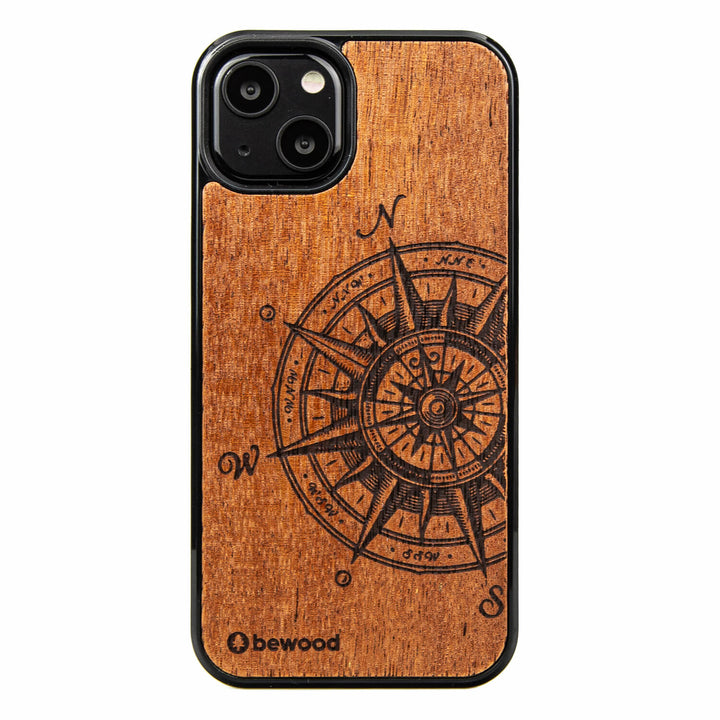 HOLZETUI IPHONE 13 TRAVELER MERBAU HOHE QUALITÄT