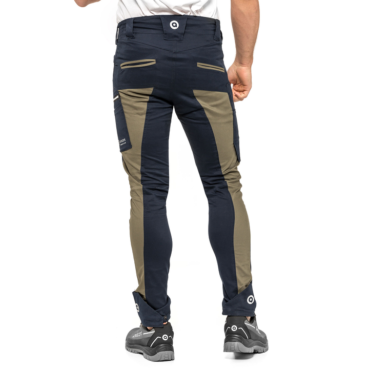 TUBBOS Bundhose in marineblau/oliv, Größe 60