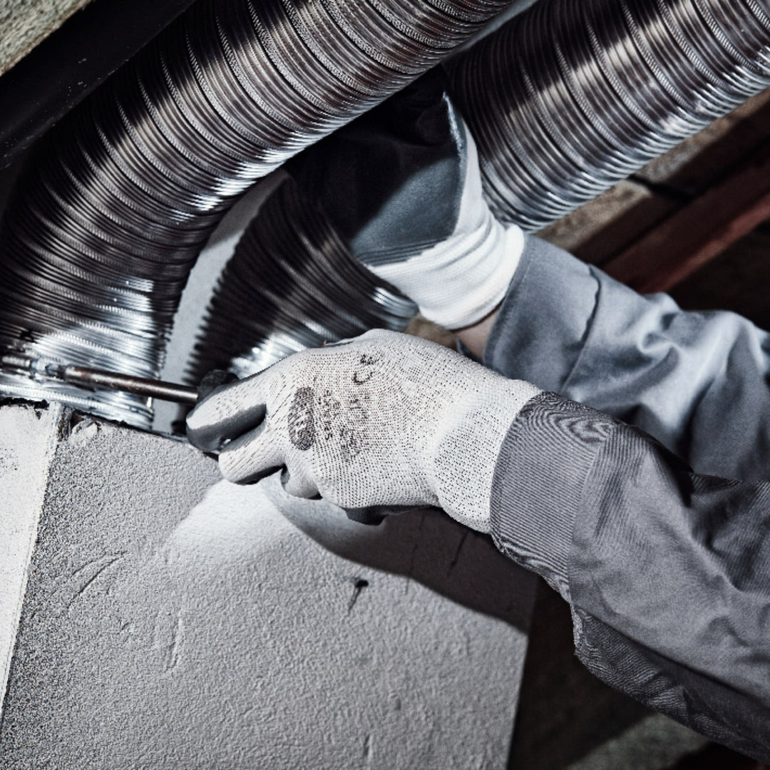 Handschuhe Arbeitskleidung Baumwolle Handflächen Arbeitsschutz Arbeitshandschuhe 12 Paar Größe: 10