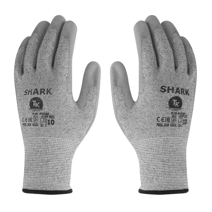 ANTI-KRATZ-HANDSCHUHE MIT POLYURETHAN-BESCHICHTUNG GRÖSSE 10 (12 PAAR)
