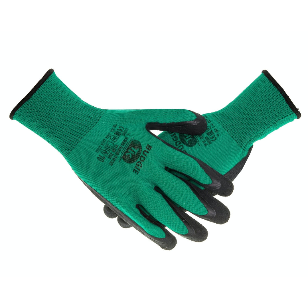 TK BUDGIE PVC SCHAUMSTOFFBESCHICHTETE HANDSCHUHE GR. 8 (12 PAAR)