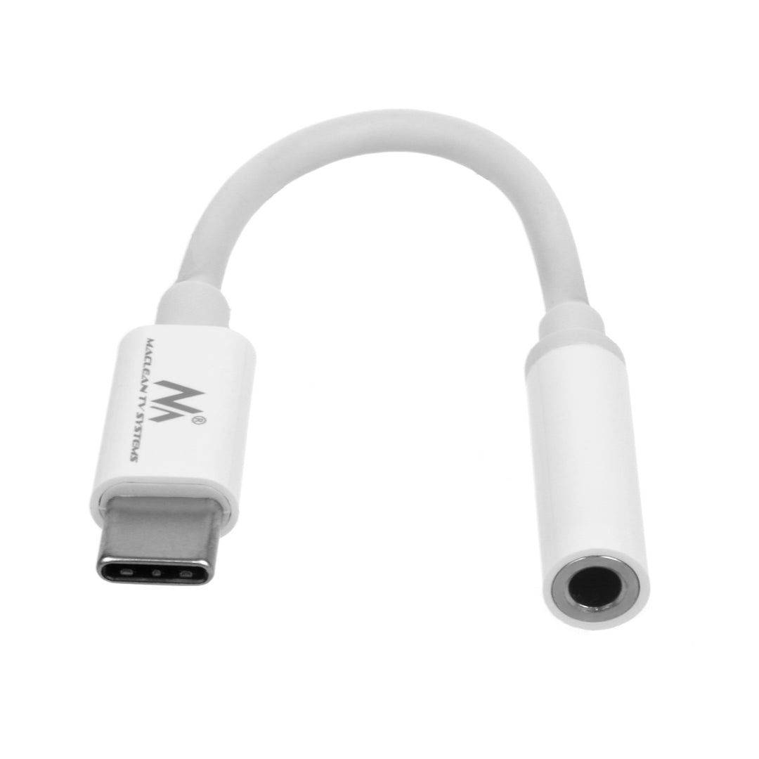 Adapter USB Typ-C - 3,5mm Mini Jack Maclean, MCTV-847