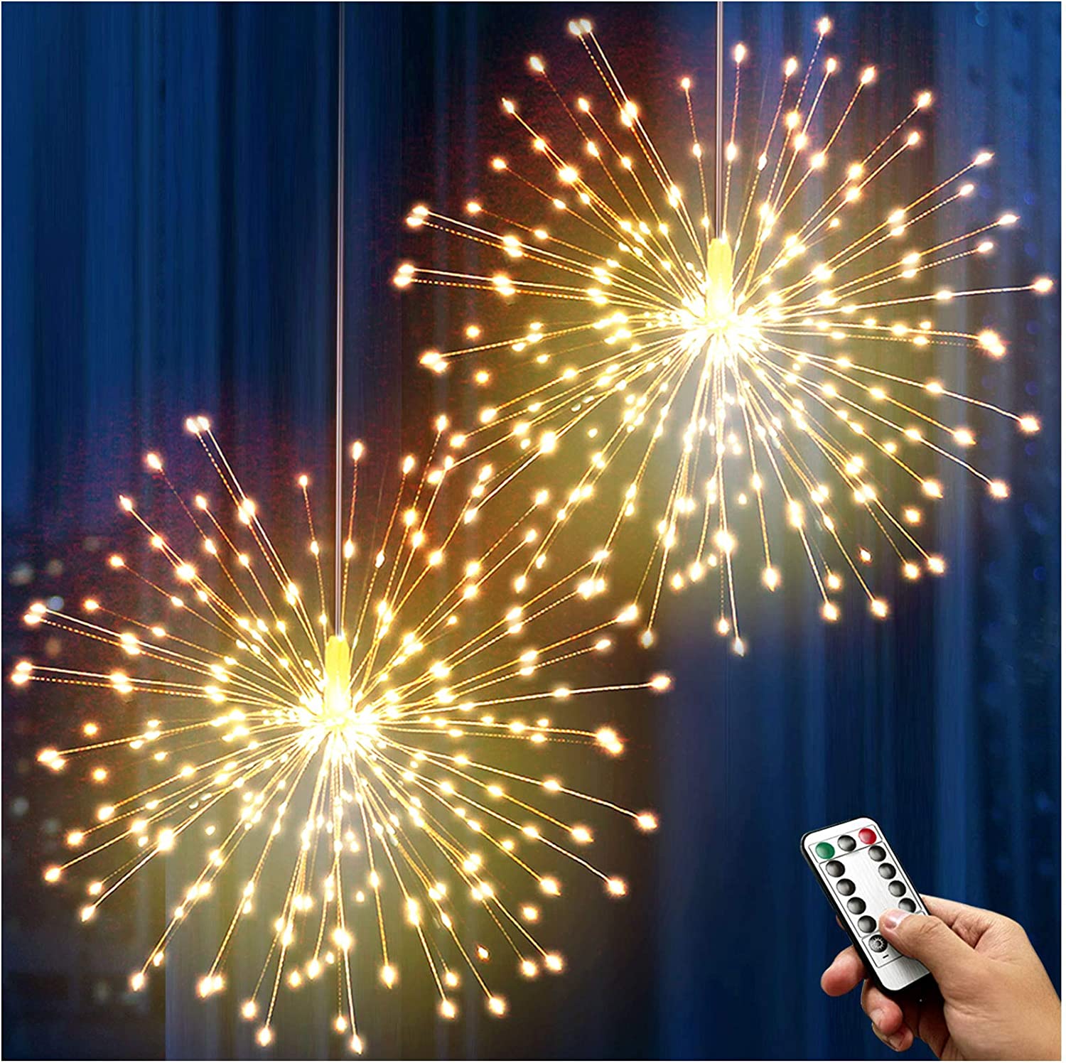 – Feuerwerk dekorative 3D Euroelectronics Licht hängend DE Starburst LED hängende LED Stern
