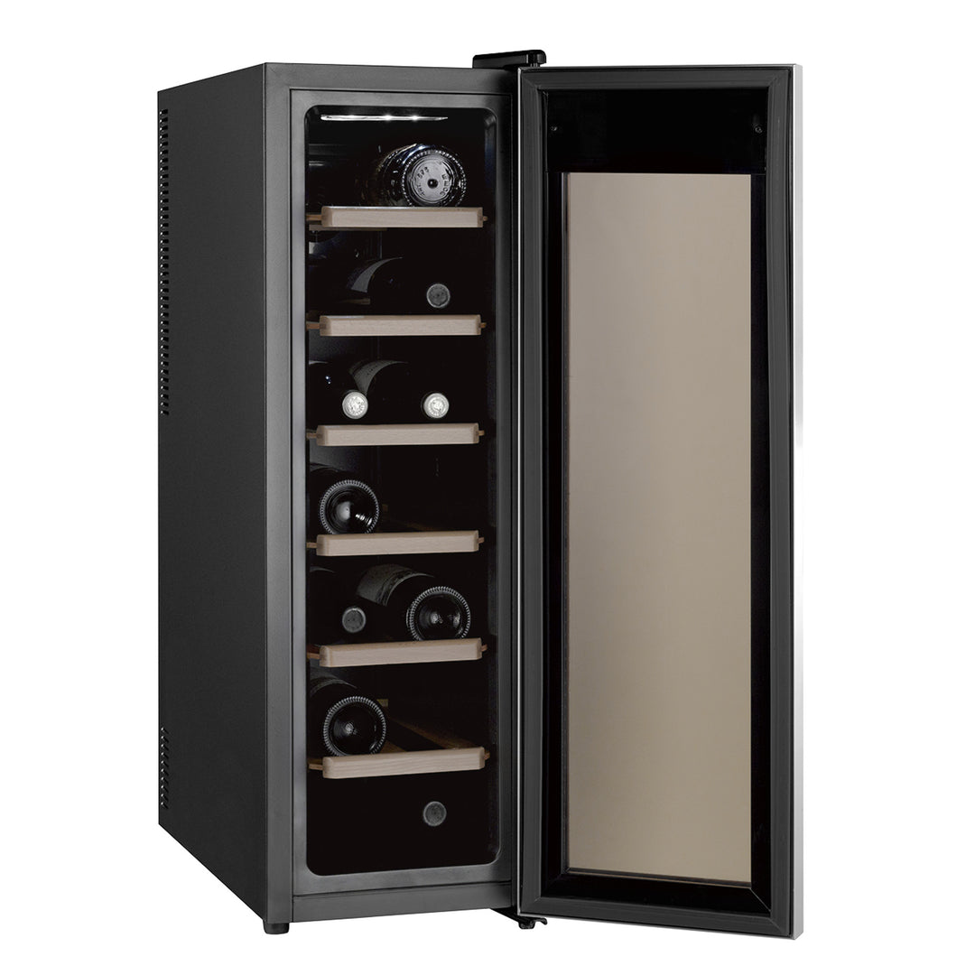 Weinkühlschrank Weinkühler Getränkekühlschrank 12-18°C 55 W 46 l
