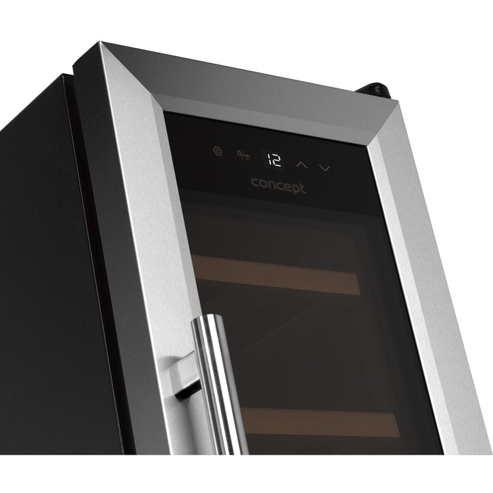 Weinkühlschrank Weinkühler Getränkekühlschrank 12-18°C 55 W 46 l