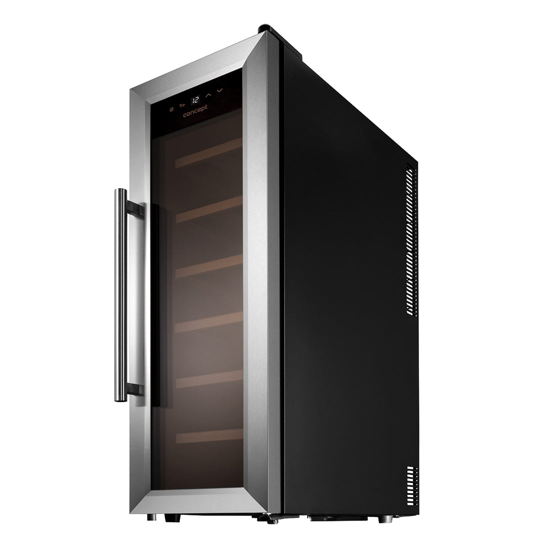 Weinkühlschrank Weinkühler Getränkekühlschrank 12-18°C 55 W 46 l